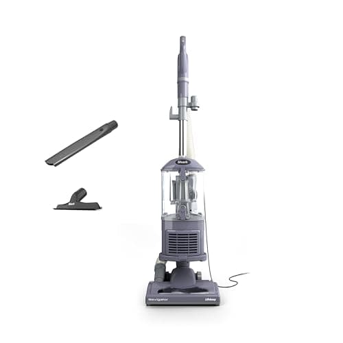 Shark NV352 Navigator Lift-away Upright Vacuum – Swivel Steering with Powerful Brushroll Shutoff & Upholstery Crevice Tools