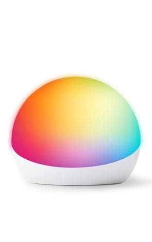 Amazon Echo Glow Multicolor Smart Lamp for Kids – Works with Alexa with Rainbow Timers & Gentle Sunrise Alarm