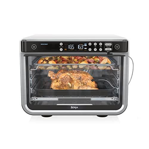 Ninja Foodi Smart Xl 10-IN-1 Countertop Convection Air Fry Oven with Integrated Foodi Smart Thermometer (DT251)