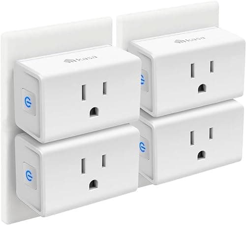 Kasa Smart Plug Ultra Mini 15A EP10P4 4-PACK Wi-fi Outlets with Voice Control and Schedules