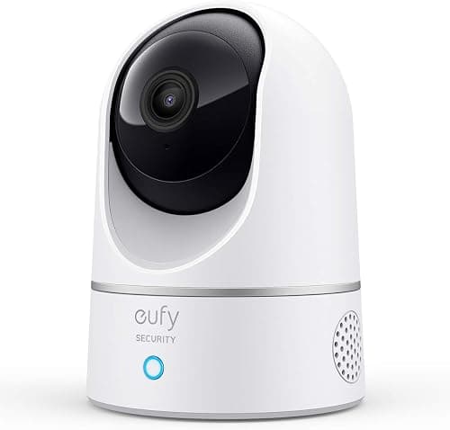 Eufy Security Indoor Cam E220 2K Pan and Tilt Smart Camera with Motion Tracking, Ai Human/pet Detection, and Night Vision