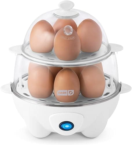 Dash Deluxe Rapid Egg Cooker (12-EGG Capacity Electric Steamer)
