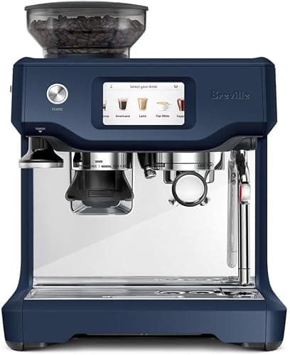 Breville Barista Touch Espresso Machine (BES880BSS) – Intuitive Touchscreen Display with 3-SECOND Thermojet Heating & Auto Milk Foaming