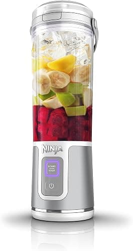 Ninja Blast Portable Blender (18 Oz Vessel) – Cordless Rechargeable Smoothie Maker with Stainless Steel Blastblade Assembly