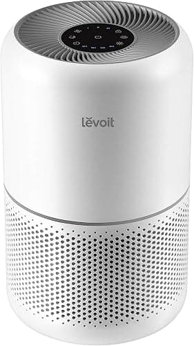 Levoit Core 300 True Hepa Air Purifier with Vortexair Technology, 24DB Quiet Sleep Mode, and 3-STAGE Allergen Filtration