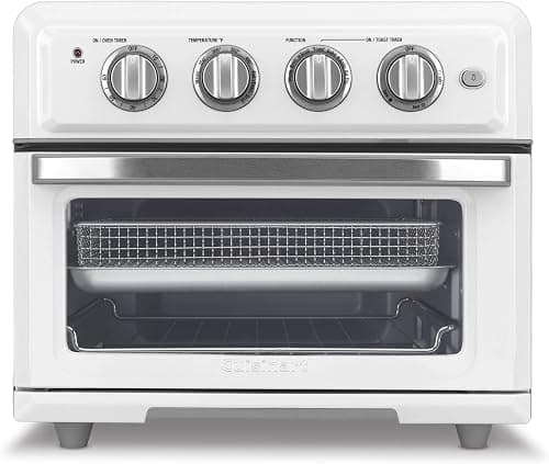 Cuisinart TOA-60 Convection Airfryer Toaster Oven – Nonstick Interior with Adjustable Temperature Thermostat & 60-MINUTE Auto-shutoff Timer