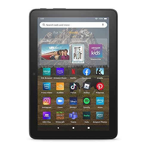 Amazon Fire Hd 8 Tablet with 8-INCH Hd Display, 32GB Storage, 13-HOUR Battery Life, and Usb-c Charging (black)