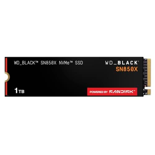 Wd_black SN850X 1TB Pcie GEN4 Nvme M.2 2280 Internal Gaming Ssd – Heatsink Compatible High-performance Solid State Drive