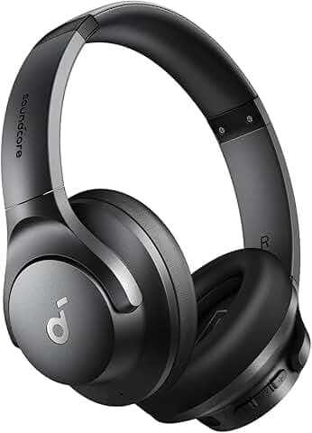 Soundcore by Anker Q20I Hybrid Active Noise Cancelling Headphones with Bluetooth 5.0, 40H Anc Playtime, and App Customization
