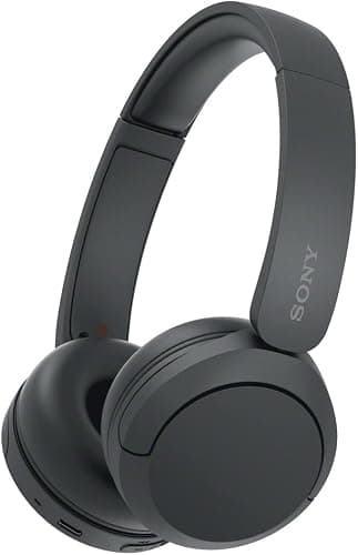 Sony WH-CH520 Wireless On-ear Bluetooth Headphones with Microphone, Dsee Audio Upscaling, and Multipoint Connection