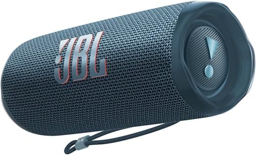 Jbl Flip 6 Portable Waterproof Bluetooth Speaker with 2-WAY Speaker System and 12 Hours Battery Life Blue