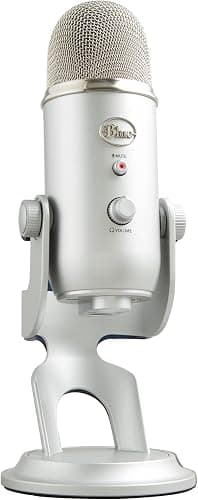 Logitech Creators Blue Yeti Usb Condenser Microphone with Blue Vo!ce Effects