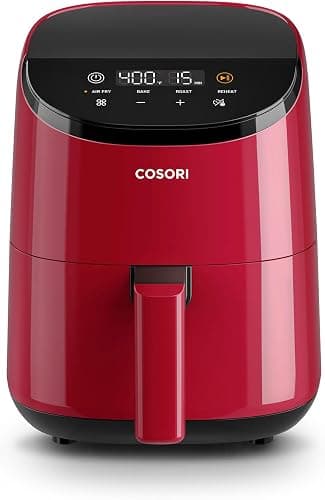Cosori 2.1-QT Mini Air Fryer (4-IN-1 Functionality, Air Fry, Roast, Bake, Reheat, Ceramic Nonstick Basket, CAF-LI211)