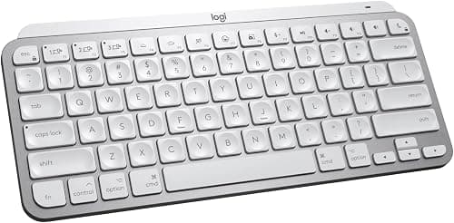 Logitech Mx Keys Mini Minimalist Wireless Illuminated Keyboard for Mac with Perfect Stroke Keys and Usb-c Rechargeable Battery