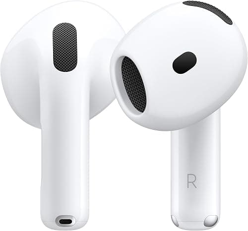 Apple Airpods 4 Wireless Earbuds (latest Model) – Personalized Spatial Audio with Usb-c Charging Case & IP54 Dust Resistance
