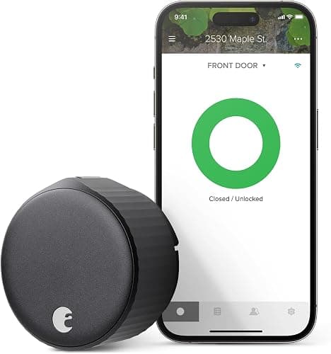 August Wi-fi Smart Lock 4TH Generation Keyless Entry Door Lock with Built-in Wi-fi