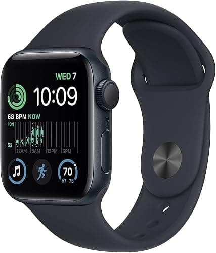 Apple Watch Se 2ND Gen Gps 40MM Smartwatch with Midnight Aluminum Case and Midnight Sport Band