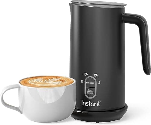Instant Pot 4-IN-1 Electric Milk Frother & Warmer with Warm, Thick & Cold Foam Settings