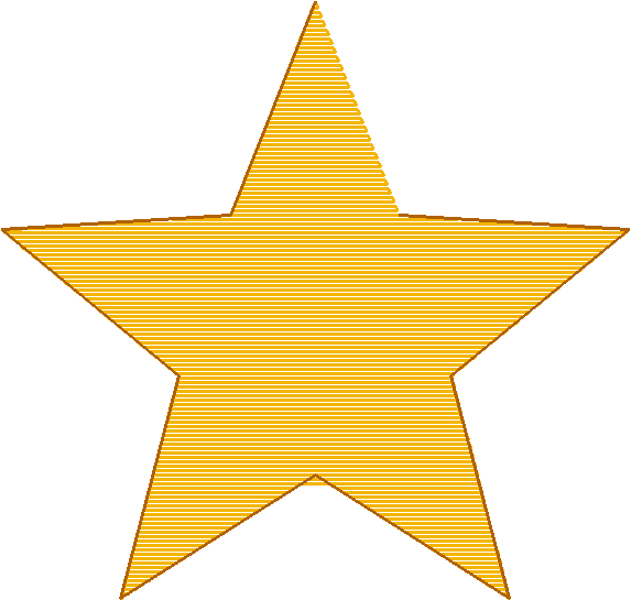 Stitch preview of a star embroidery design